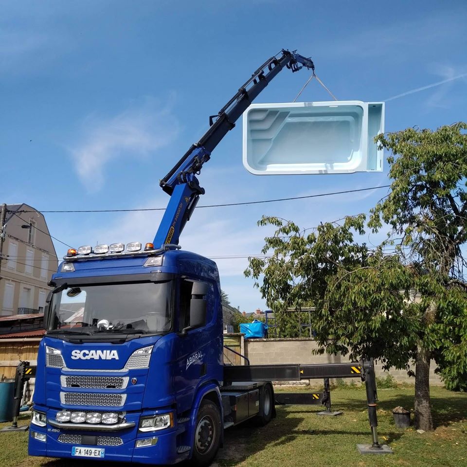 snelle installatie van een schelpzwembad